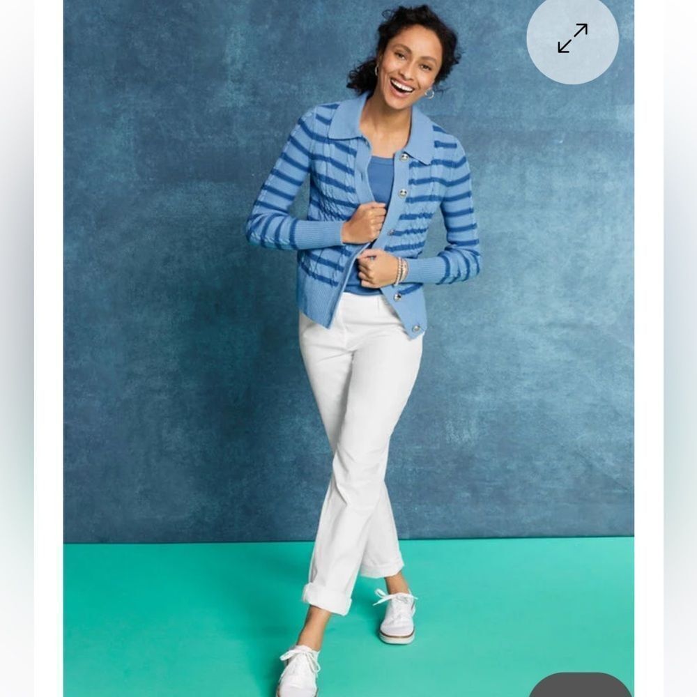 Talbots Petites Relaxed super soft Chinos in “beach”- brand new size 2P - Picture 6 of 11